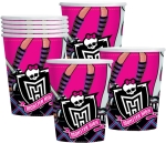 Monster High Partybecher, 8 Stück
