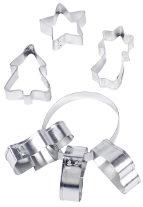 Produktabbildung 6 Ausstecher Motive am Ring