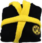 Borussia Dortmund Bademantel Kinder schwarz - verschiedene Größen