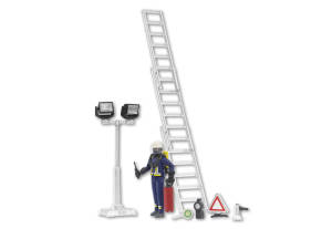 Produktabbildung Bruder bworld Figurenset Feuerwehrmann mit Atemschutzanzug und Zubeh