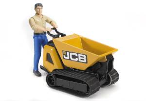 Produktabbildung Bruder bworld JCB Dumpster HTD-5 mit Bauarbeiter