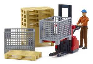 Produktabbildung Bruder bworld Logistikset