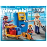 PLAYMOBIL 5399 Familie am Check-in Automat