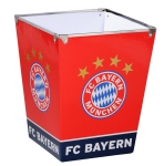 FC Bayern München Papierkorb rot/navy 22x22x26cm