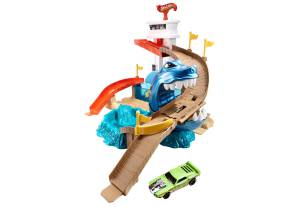 Produktabbildung Hot Wheels City Color Change Hai-Attacke, Spielset