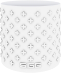 SIGG Hot&Cold Glas WMB Silikon Grip White 0,4 Liter