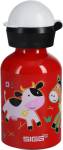 SIGG Trinkflasche New Farmyard Family 0,3 l, rot
