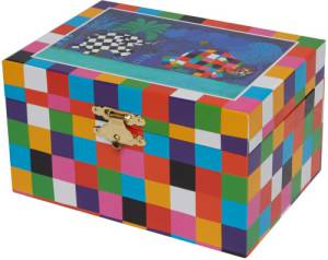 Spieldose Elmer - Bunt