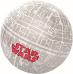 Star Wars Strandball Todesstern 61cm, silberfarben