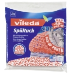 VILEDA Vileda Spültuch 2er, 36x34cm