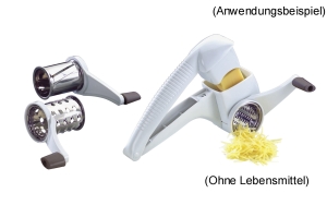 Produktabbildung WESTMARK Trommelreibe"Trio" mit 3 Trommeln