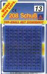 13-Schuss-Munition, 208 Schuss