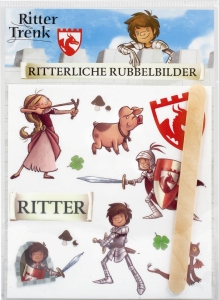 Ritter Trenk ritterliche Rubbelbilder