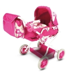 Amia Puppenwagen mit Tasche, höhenverstellbar