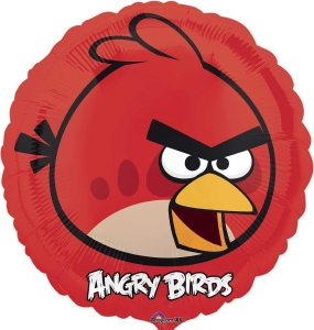 Angry Birds Folienballon "Red Bird", 45 cm
