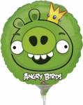 Angry Birds Folienballon King Pig, 23 cm