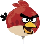 Angry Birds Minishape Folienballon Red Bird, 23cm