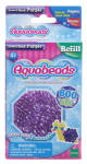 Aquabeads Refill Glitzerperlen lila, 600 Stück