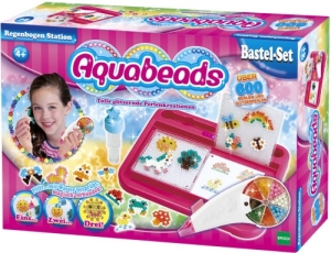 Aquabeads Regenborgen Station 600 Bastelperlen