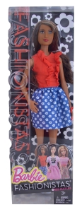 Barbie Fashionistas Puppe Rüschen-Bluse