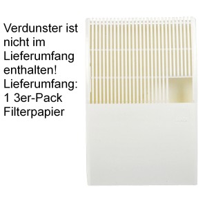 BENTA Filterpapier für Flachverdunster, 3er