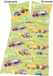 Kinder Bettwäsche Traktoren, 135x200cm