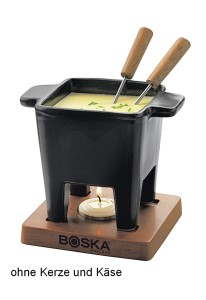 BOSKA Käsefondue Tapas schwarz 200g