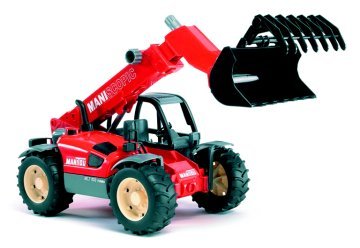 BRUDER Manitou Teleskoplader MLT 633 mit Greifer