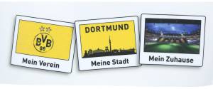 Borussia Dortmund Aufkleber 3er Set