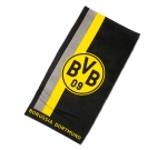 Borussia Dortmund Duschtuch Logo und Streifen 70x140cm