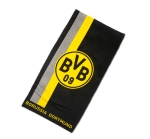 Borussia Dortmund Handtuch Logo und Streifen 50x100cm