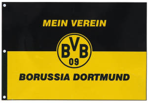 Borussia Dortmund Hissfahne "Mein Verein" 200x150cm