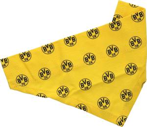 Borussia Dortmund BVB-Hundehalstuch Logo, gelb