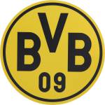 Borussia Dortmund BVB-Mousepad (rund), 22cm