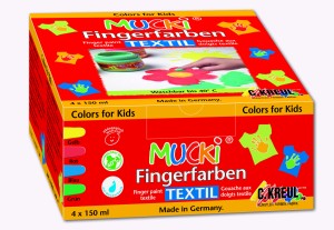 Kreul Hobby Line Mucki Fingerfarben Textil