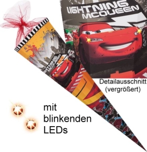 Cars II Schultüte "Lightning McQueen" Spezial LED