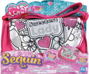 Color Me Mine Sequin New Messenger Tasche