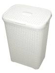 CURVER Rattan-optik Wäschebox 60l creme