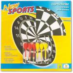 Dartboard NEW SPORTS, inkl. 6 Pfeilen