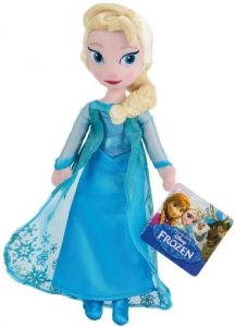 Die Eiskönigin Plüsch-Puppe Elsa, 25 cm