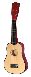 Doremini Holzgitarre mit 6 Saiten, 55cm
