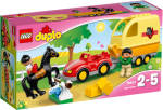 LEGO 10807 DUPLO Wagen mit Pferdeanhänger