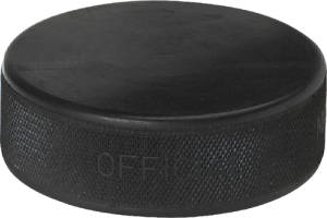 Eishockey-Puck, für Erwachsene 6x2,5cm