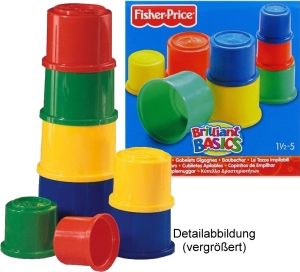 Fisher Price Baubecher