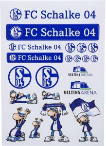 FC Schalke 04 Aufkleberbogen DIN A4