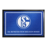 FC Schalke 04 Fußmatte "Heiliger Boden" 40x60cm