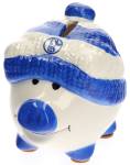 FC Schalke 04 Sparschwein, 12 x 10 cm