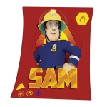 Feuerwehrmann Sam Fleece-Decke 130x160 cm
