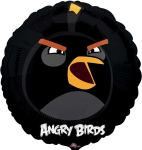 Angry Birds Folienballon Black Bird, 45 cm