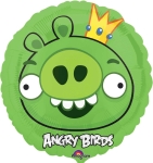 Angry Birds Folienballon King Pig, 45 cm